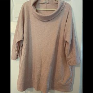 Tunic sweatshirt